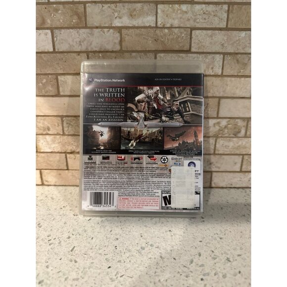 Assassin's Creed II 2 PS3‎ Complete In Box CIB (Sony PlayStation 3, 2009) - Picture 2 of 3